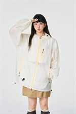 UPF50+有报告凉感轻薄透气宽松大码潮流防晒服DQC659-P48，男装防晒衣，电商B306