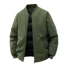 棒球服外套男女棉服美式潮牌复古高级感男装宽松飞行员M0822-P98，男装棉衣，星座308B-2
