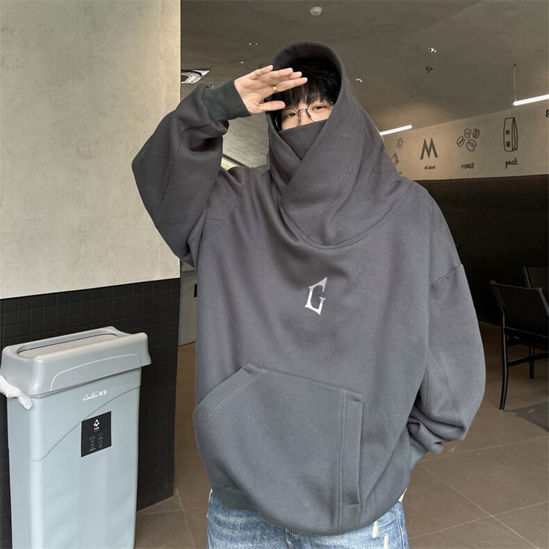 抖音品质！冲锋卫衣男CW388-65加绒款450克真超CWJR388-P85,男装卫衣,电商B371