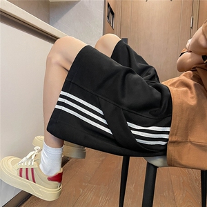 华棉得物品质~三条杠运动短裤五分裤A545特P35控58图片