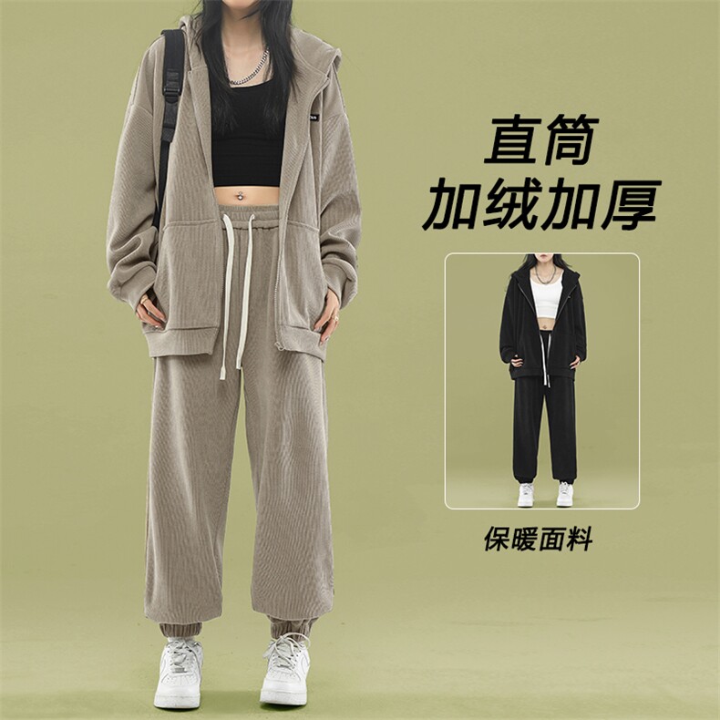 重磅亲肤两件套秋冬加绒加厚两件套 TZ851常规特批123加绒特批143图片