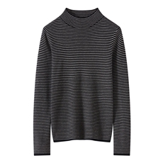 2026年秋季常规通勤单件半高长袖，女装羊毛衫，东远绒业