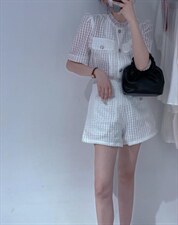 小香套装，女装职业装，驿谷