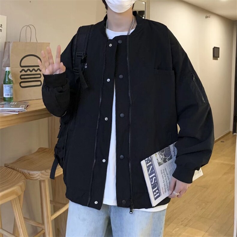 潮流夹克潮男春季棒球服J20P60图片