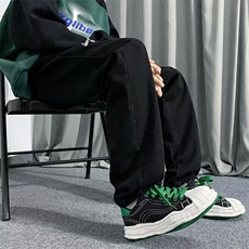 牛仔裤男秋季潮大码休闲裤子高街N1366P38，男装牛仔裤，星座1116-2