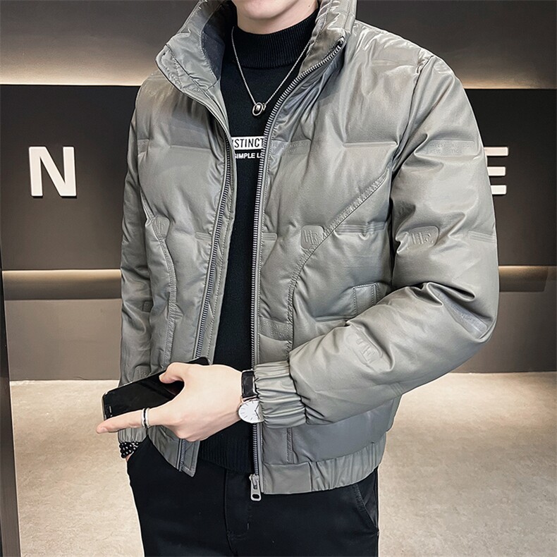 羽绒服男店主风新款80%白鸭绒外套保暖上衣 潮B317/PY106/P155图片