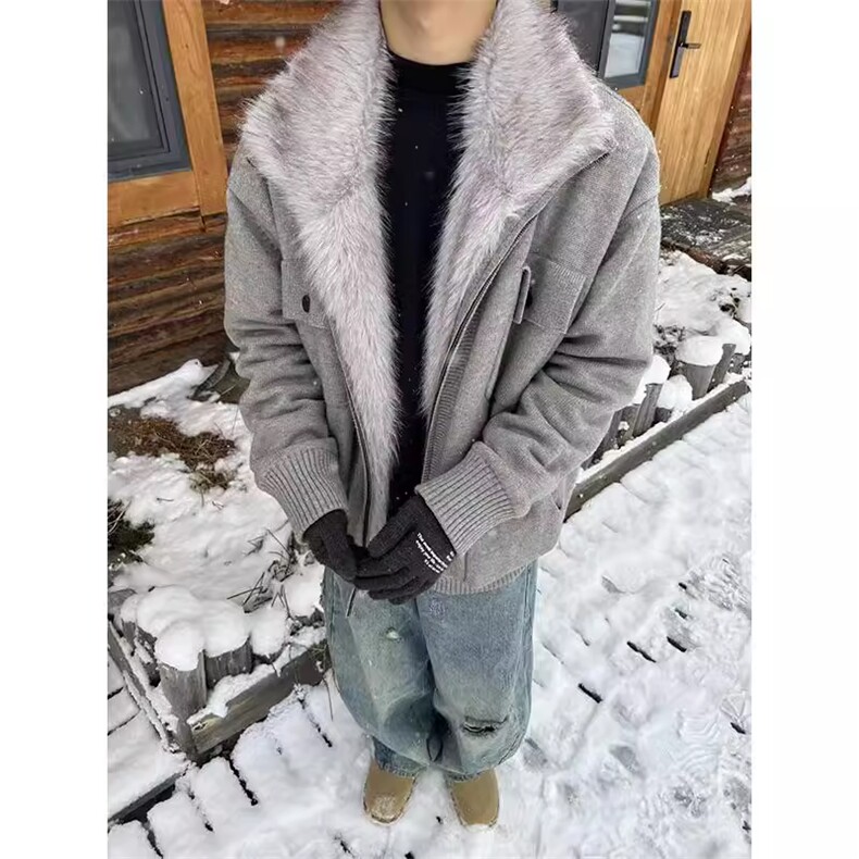 (非揭阳货)座山雕冬季加绒保暖夹克毛衣棉服XZ514-2-HXD888-P148图片