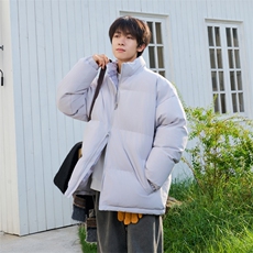 抖音得物美式潮流高品质格子三防加厚羽绒棉衣外套棉服MY5555-P68，男装棉衣，星座610B-1