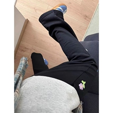 美式高街花朵刺绣水洗牛仔裤男款设计感小众直筒休闲长裤NA437，男装牛仔裤，星座1116A（原606A-3）