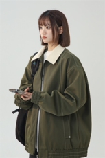 2025春休闲痞帅工装翻领夹克潮流外套得物二开XZ301b-2-JK2585P78，男装夹克，星座301B-2（原A443-1）