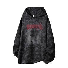 得物供货、重磅420克现货麂皮绒扎染卫衣HD019-1-WL25399ZR-P45，男装卫衣，电商019-1