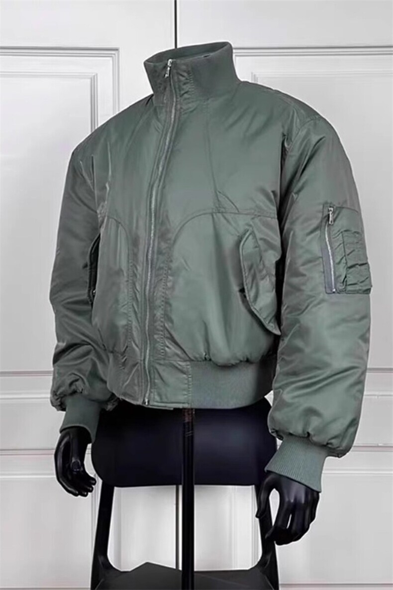 【有货】飞行夹克棉服外套短款夹棉立领棒球服MY9087特P115,男装棉衣,星座908-1