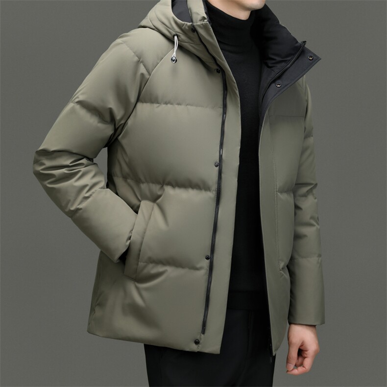 CSYR82375钱塘2020-2新款商务休闲冬季厚款中年男士羽绒服P263,男装羽绒服,钱塘207-2