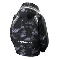 3D冬学院风连帽潮流宽松夹克加绒加厚外套A436-6811-P85149，男装夹克，电商A436
