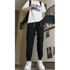 肌肉男运动裤宽松束脚健身长裤薄款速干跑步训练休闲裤XXK02P30，女装休闲裤，电商D256A(原A064A)