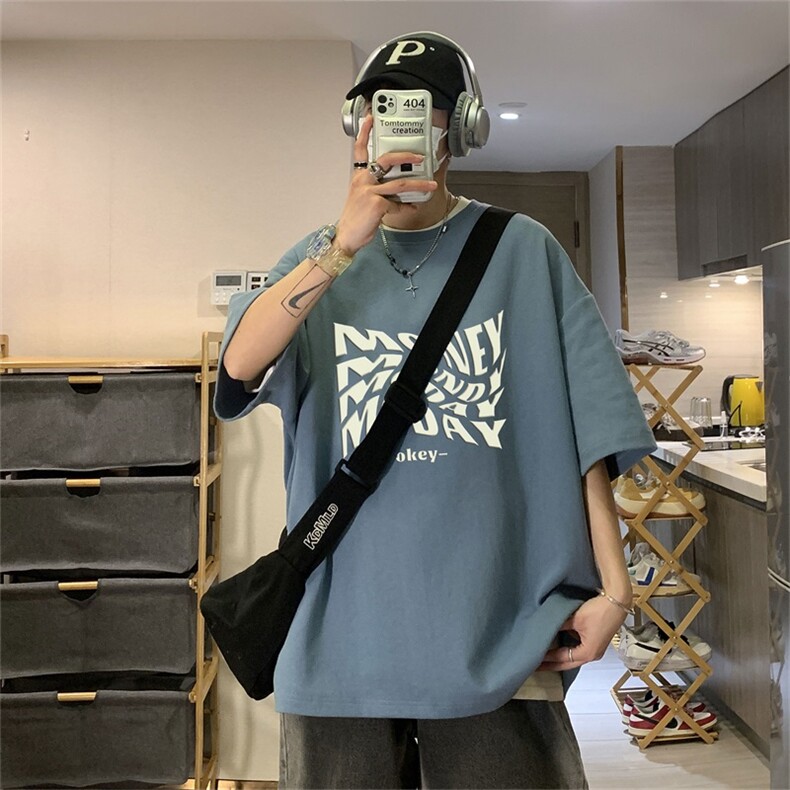 230g重磅纯棉!夏季短袖t恤男半袖男DSA028-MDT2317-P25,男装T恤,电商A028