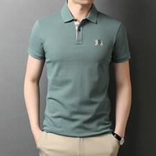 D88187钱塘2020-2夏季男士休闲商务精品短袖T恤主推P53，男装T恤，钱塘207-2