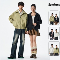 潮流简约立领夹克2025秋季新款时尚百搭休闲宽松外套JS5603-P75，男装夹克，星座610（原A335）