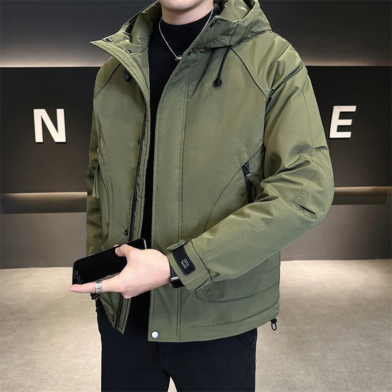 店主风2025年男士秋冬二棉加棉加厚夹克休闲棉服M1120-P105,男装夹克,电商D240-242
