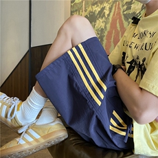 藏青黄条