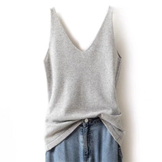 两穿平面山吊带打底山65%羊毛，女装背心吊带，丽特绒