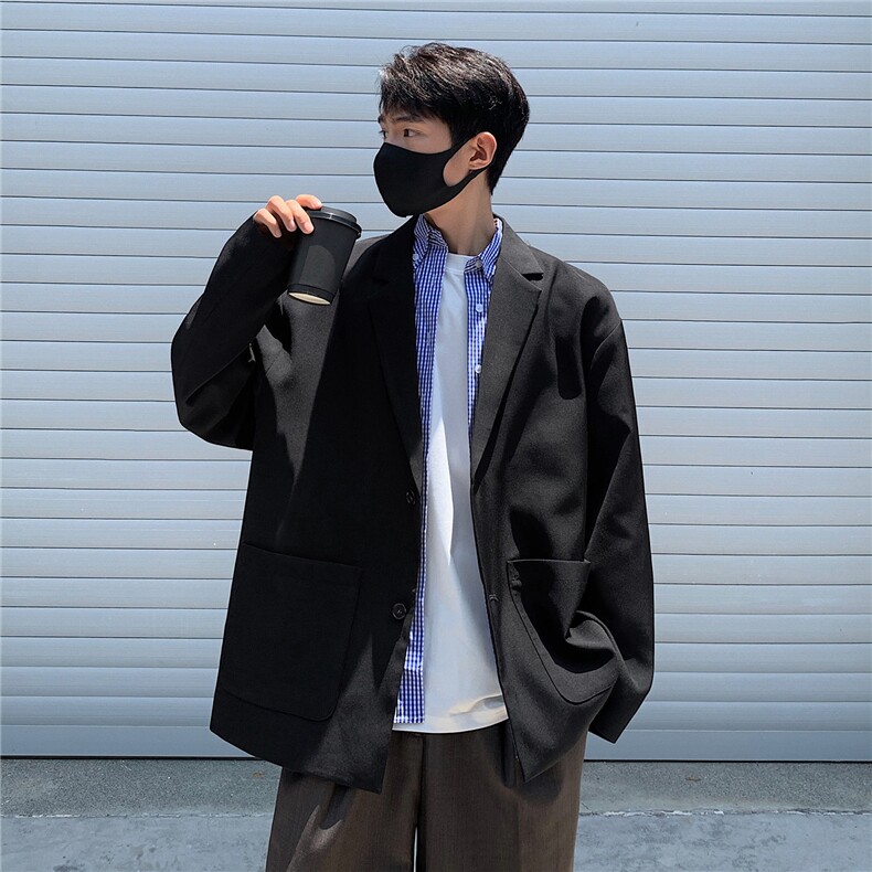 春季新品西服韩风精致两粒扣休闲外套通勤装GS6989,男装西服,星座1206（原A206）