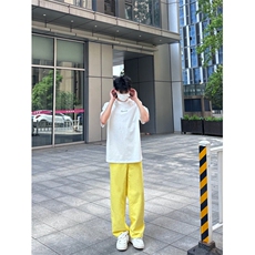 24年春夏季水洗高街vibe直筒宽松阔腿五色牛仔裤NZ2310-P55控78，男装牛仔裤，星座1002-1