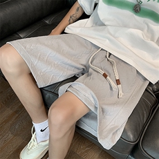 夏肌理感短裤男美式高街运动篮球休闲五分裤子XZ514-2-1529-P38，男装牛仔裤，星座514-2(原B239)