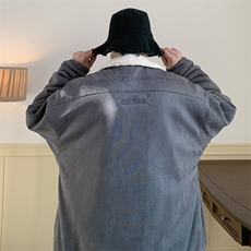 机车夹袄加厚棉服痞帅外套大码港风棉衣美式1016-1W90P128K158，男装棉衣，星座1016-1（原电商B408-1）