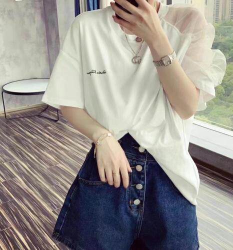 无敌爆纱纱袖上衣，女装，浪漫E点