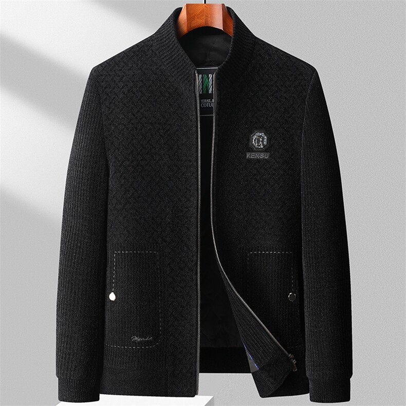 中年男新款加厚保暖夹棉冬季男装棉服爸爸装休闲外套QS3797-P180,男装棉衣,星座1105-3