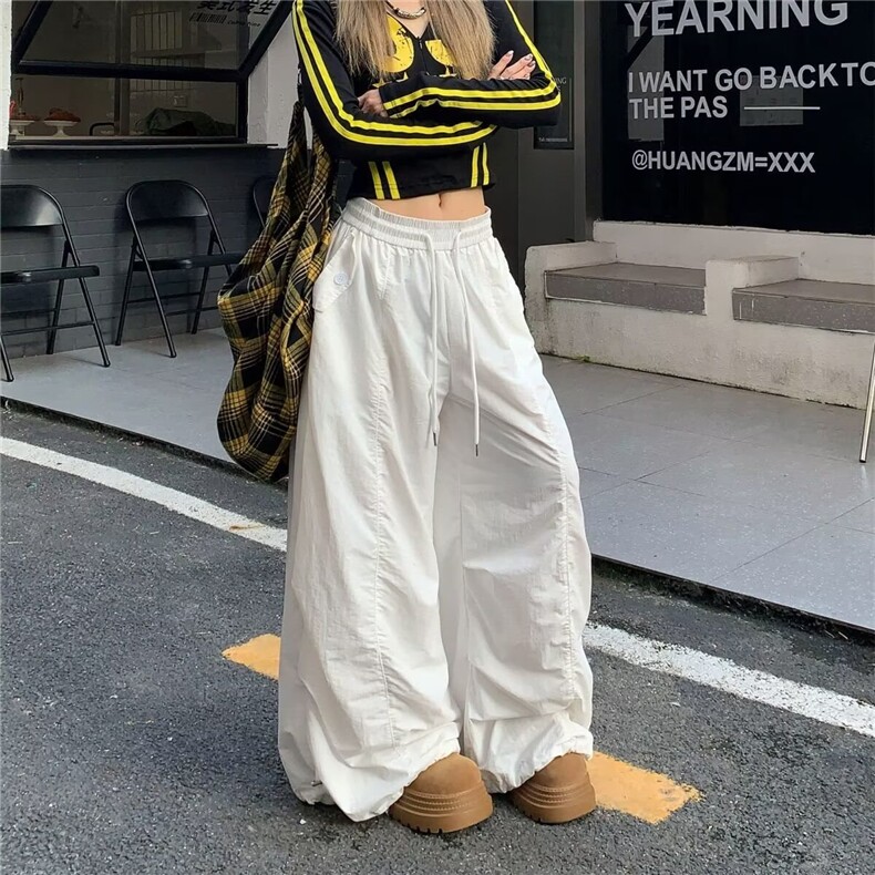 女童裤子2026新款儿童夏季阔腿裤薄款工装裤中大童宽松运动休闲裤,男装工装外套,星座506A