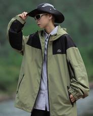 A813-P58日系复古工装拼接山系夹克冲锋衣男春秋季机能连帽外套，男装夹克，星座512-6
