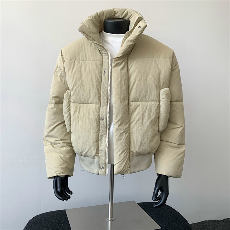 棉衣男宽松立领加厚棉袄DSA157B-M817-P85,男装棉衣,电商A157B