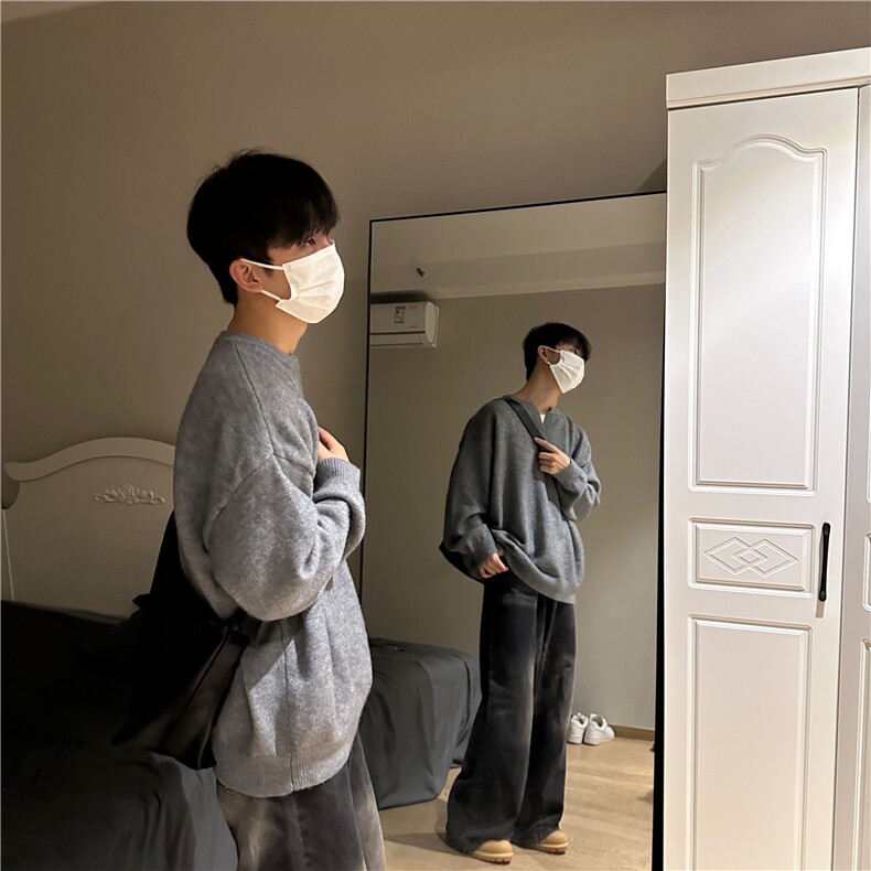 【现货】DMY303-特批48重磅高质量北极绒毛衣广东高品质出货,男装针织衫/毛衣,星座603-2