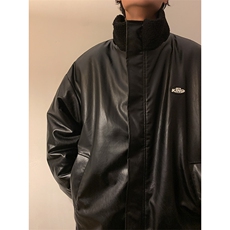 冬季皮棉衣男仿羊羔毛两面穿加厚棉袄潮流棉服男A266-WMY612-P100，男装棉衣，电商A266