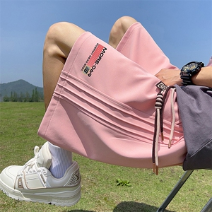 已注册直播抖音得物品质运动男五分中裤休闲短裤K388P35控48图片