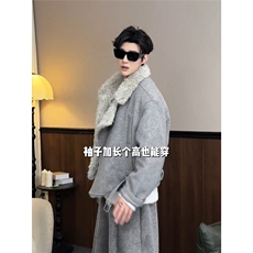 现货美式座山雕毛领加绒加厚棉服夹克男M286/P135，男装夹克，星座205-3