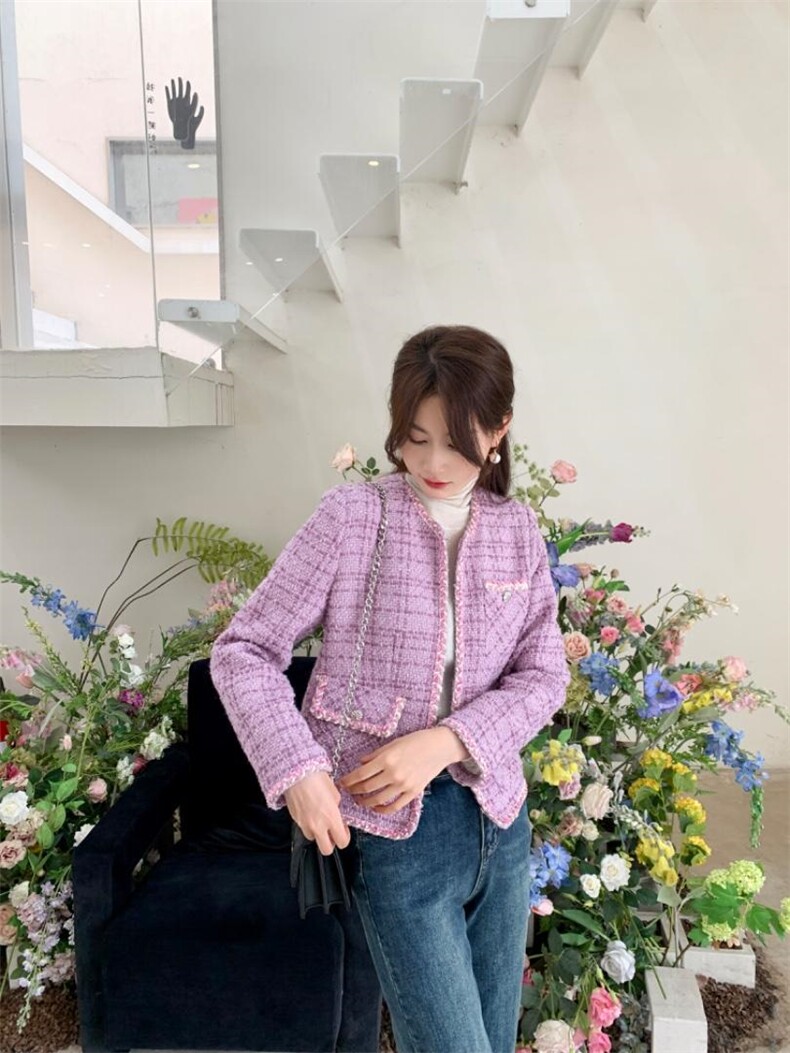 韩版甜美淑女气质高雅外套，其它，荷塘月色