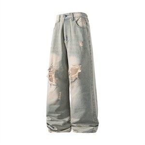 xz116-k1019-P48- 网络图 现货破洞大码现货牛仔裤，男装牛仔裤，星座116