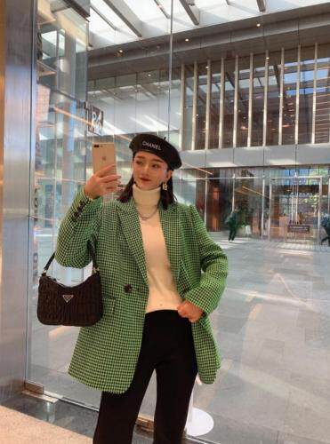 西装外套，女装西装，红头发儿