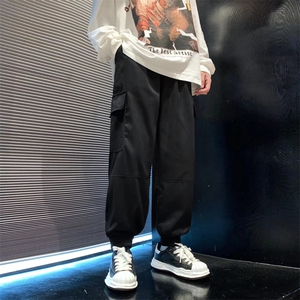 男春秋季休闲束脚长裤K0022P35图片