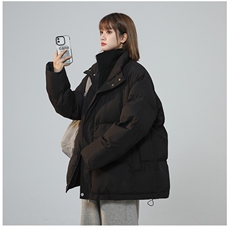 今年流行2025冬季假两件羽绒棉服高品质中性百搭外套M870-TP100，男装棉衣，电商A170
