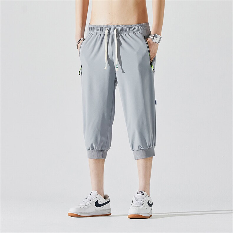 2025夏季新款男士七分裤时尚休闲马裤潮流男裤子KZ1070-P28,男装休闲裤,星座217-4