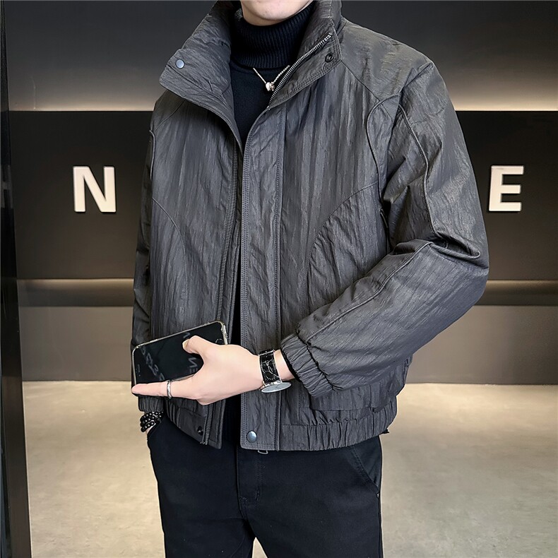 M-3XL B353 8610 P205 黑色2025冬羽绒服【标50控活动价298】图片