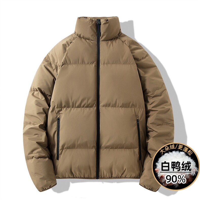 抖音得物冬季大码90绒白鸭绒羽绒服YR2391-P145大码160控198,男装羽绒服,星座717