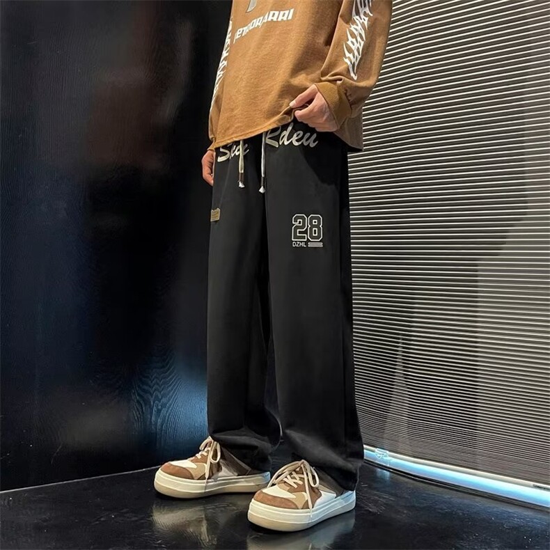 男秋季新款港风休闲裤Z110P35图片