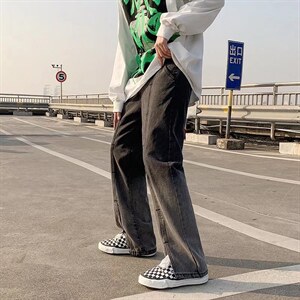 新款春季水洗直筒牛仔裤N235P45,男装牛仔裤,星座1116-2