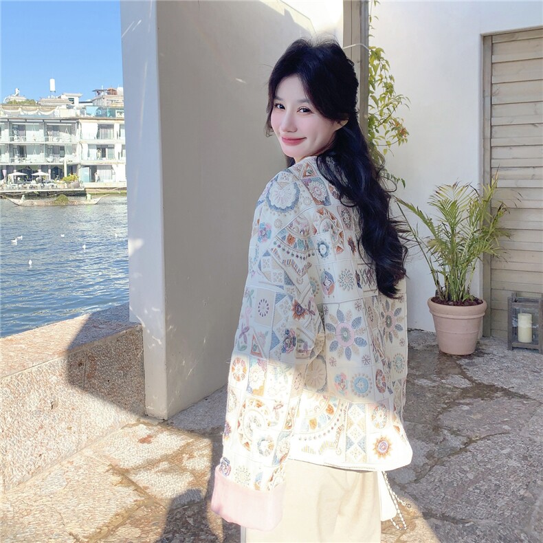 出货重工绣花风小外套2C198-6835-P185K288,女装短外套,2C198