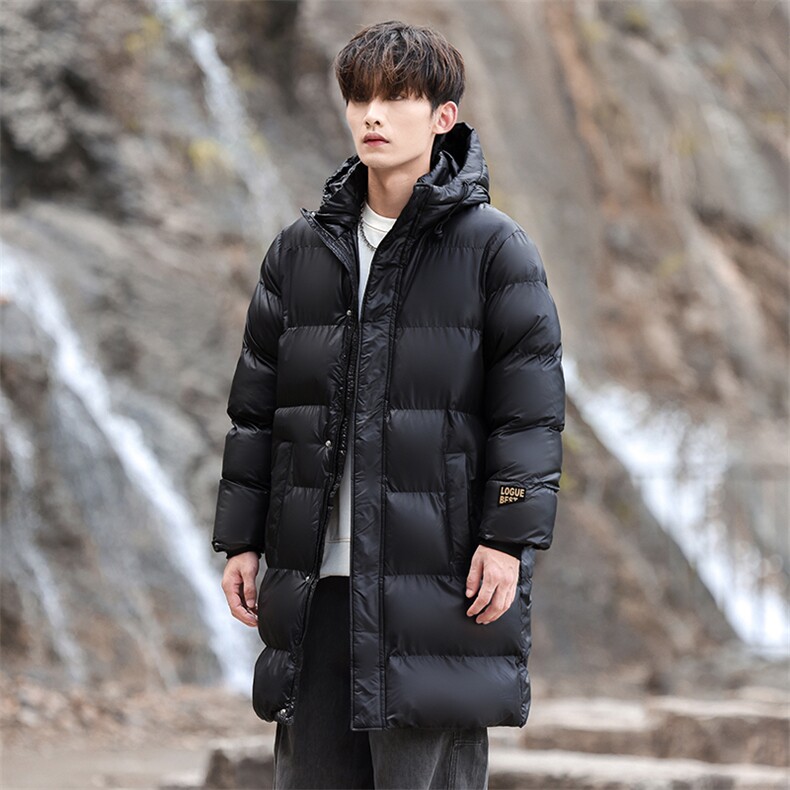 冬季中长款棉服加棉加厚男士棉袄连帽棉衣潮青年A266-MY903-P115,男装棉衣,电商A266